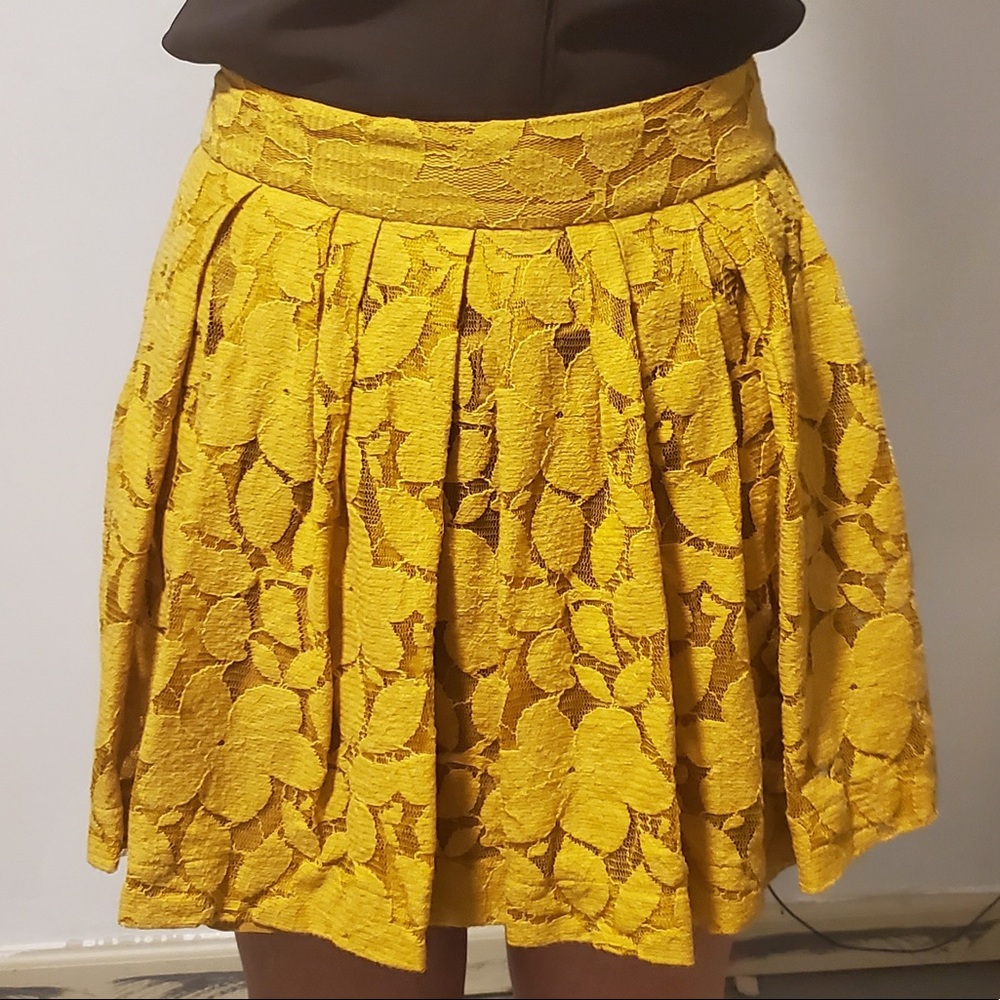Pretty much doll-sized lace skirt